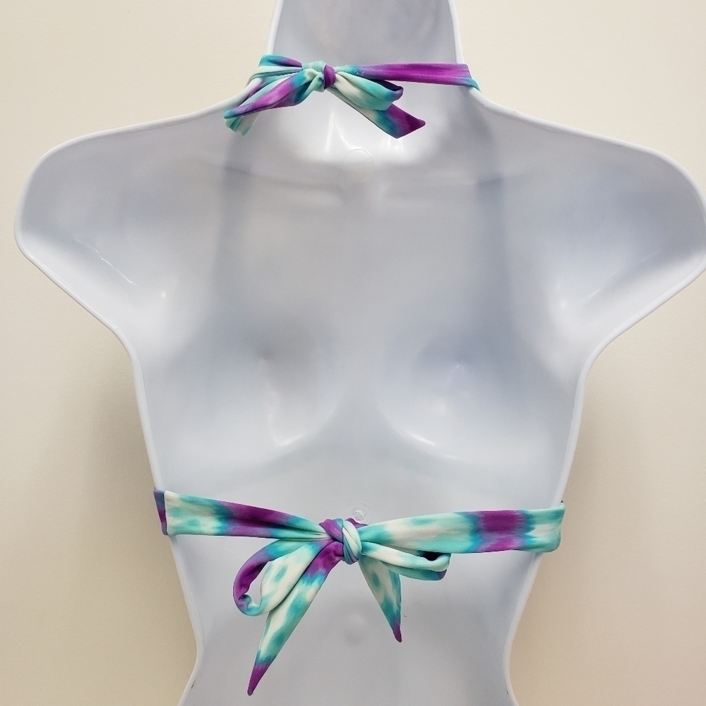 Victoria's Secret Swim Bikini Top Tie Dye Size Small - Picture 3 of 7